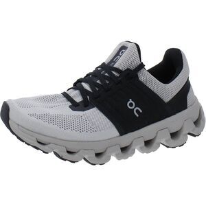 On Running Womens Cloudswift 3 AD Black-Ivory Running Shoes Sneakers Used